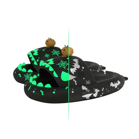 Comfortabele lichtgevende EVA Shark Slides