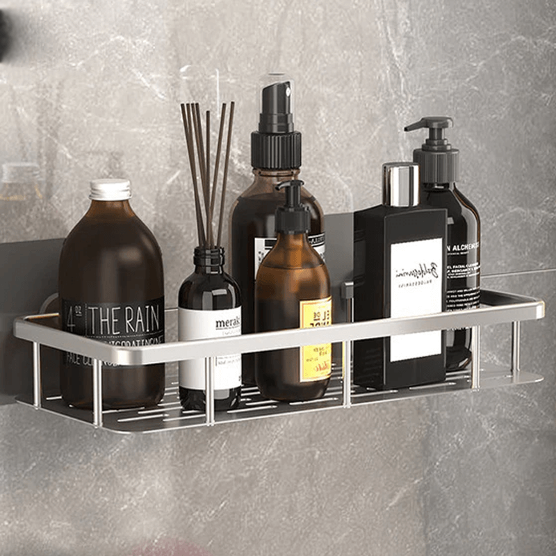 Wand gemonteerde opbergplank - Uittrekbare hoekplank voor badkamer