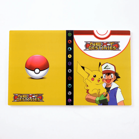 Poke Card Verzamelalbum - 240 Kaartvakken, Perfect voor Verzamelaars