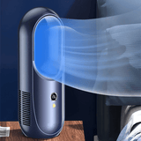 Draagbare ventilator met LED-scherm 2000mAh