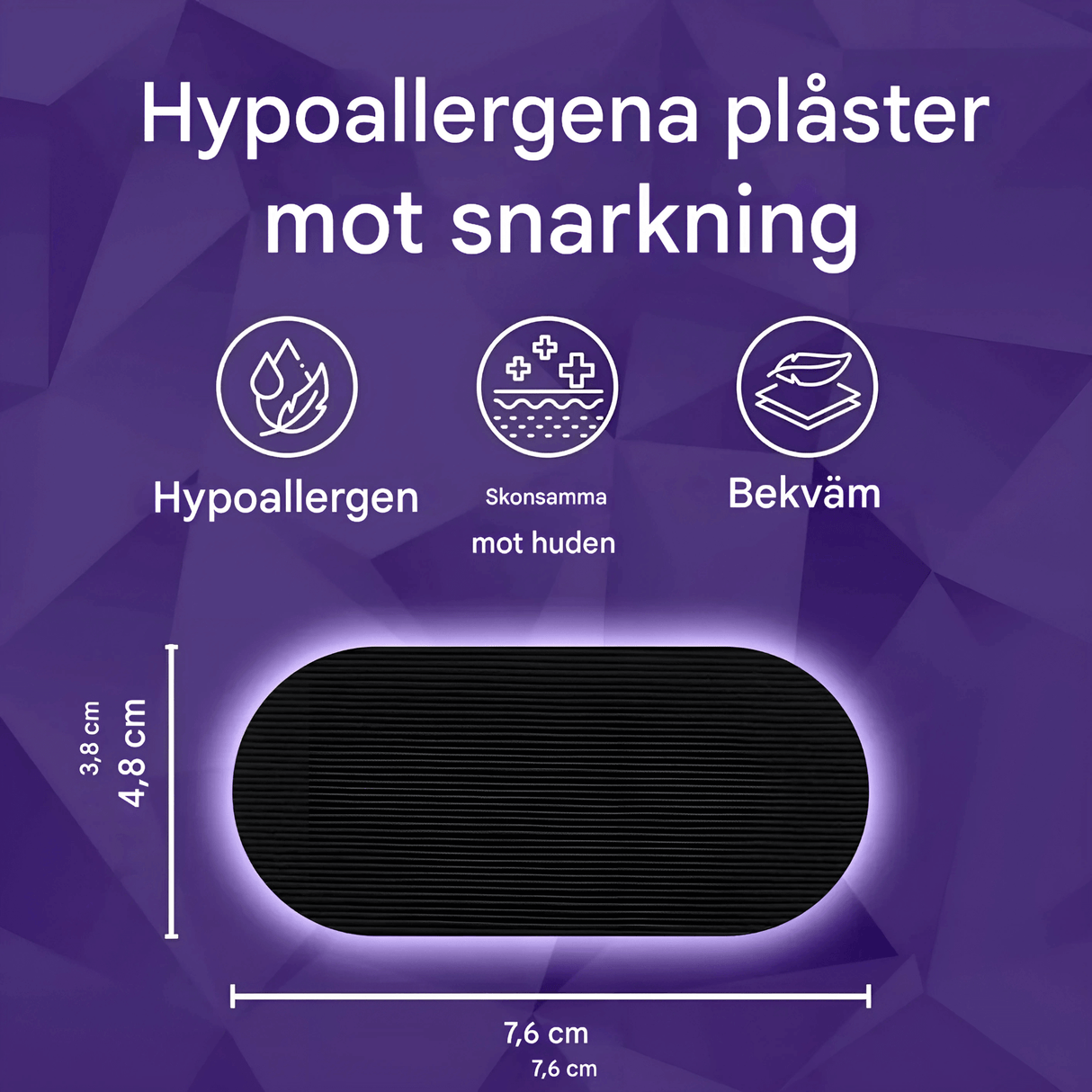 SilentSeal – Hudvänlig Muntejp mot Snarkning & För Nästandning under Sömn och Vila