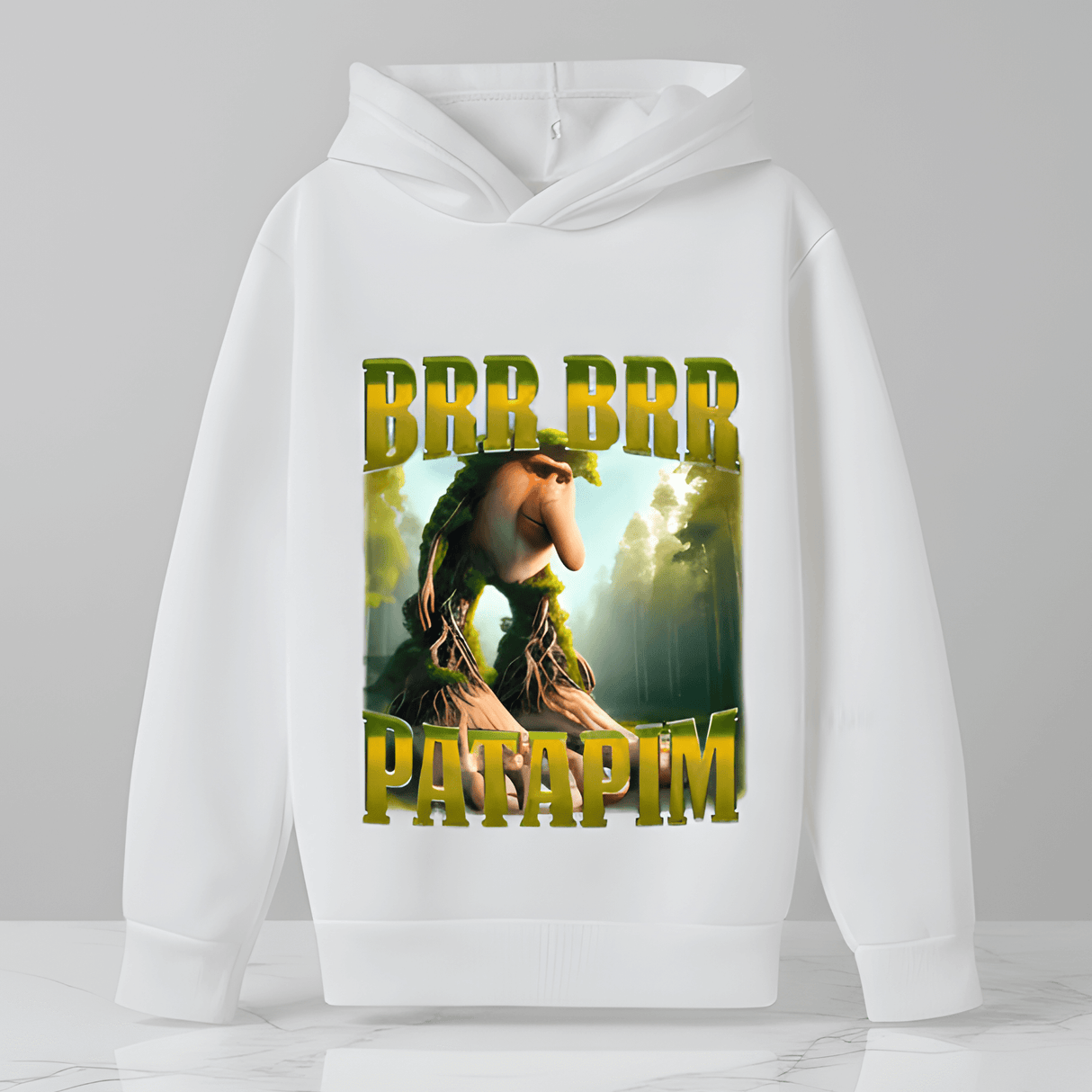 GiggleWear – Hoodie med Italienska Mindrot-karaktärer för Barn & Vuxna