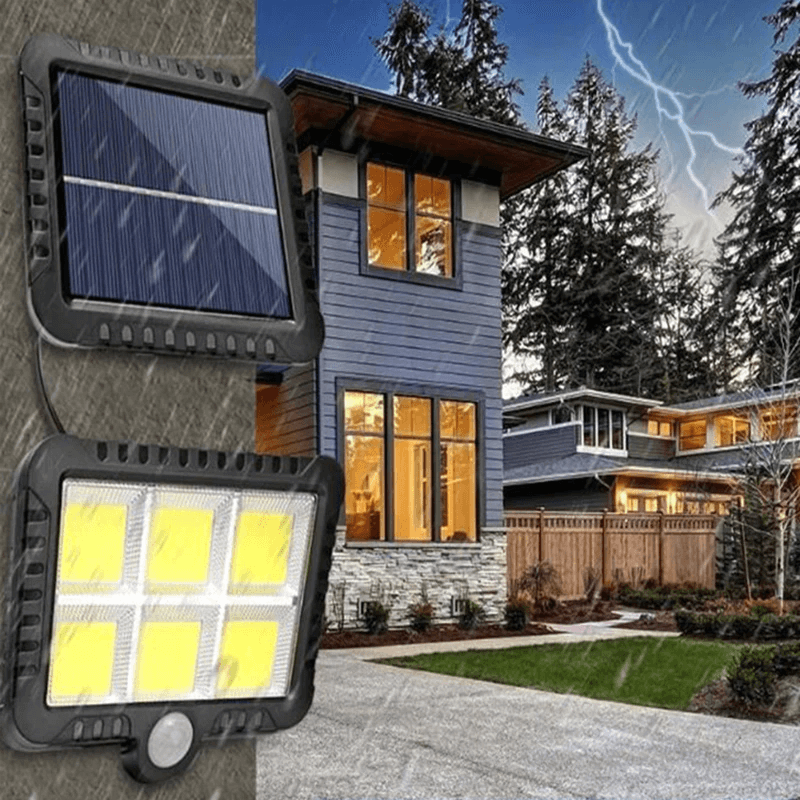 EcoMotion - LED bewegingsmelder op zonne-energie voor buiten