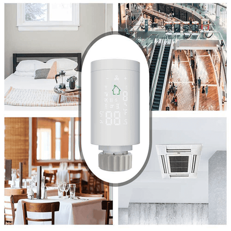 Slimme thermostaatkraan met WiFi - Radiator en verwarming bedienen via App