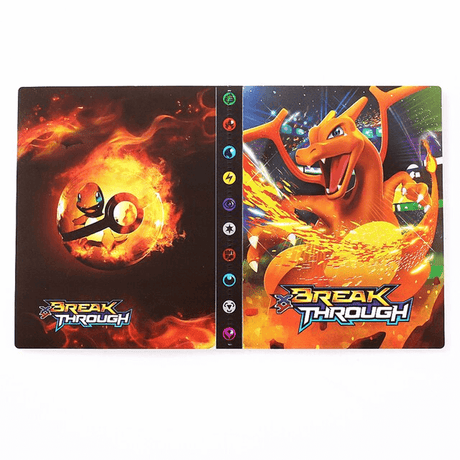 Poke Card Verzamelalbum - 240 Kaartvakken, Perfect voor Verzamelaars