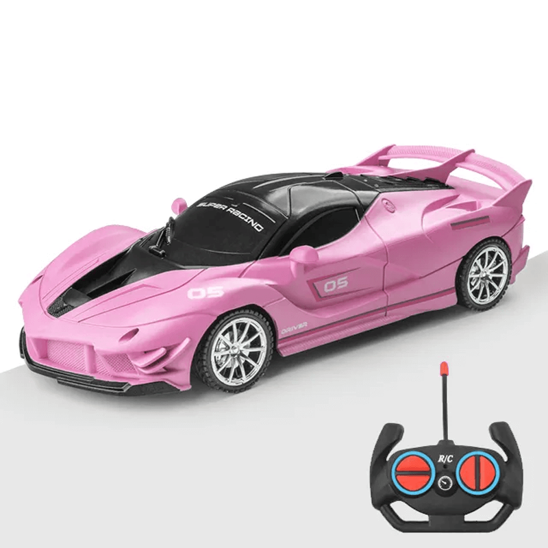 RC raceauto met afstandsbediening voor kinderen