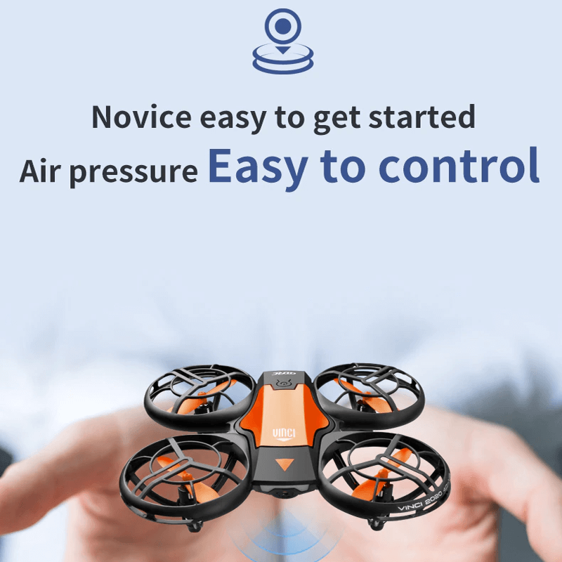 Mini RC Drone - 480P Camera WiFi FPV, Hoogte Vasthouden en Opvouwbaar Ontwerp