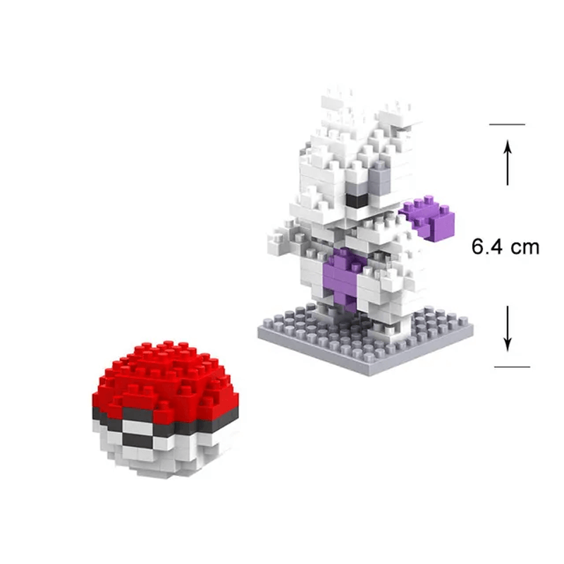 Poke Character Nanoblocks Anime Bouwstenen