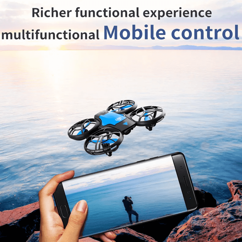 Mini RC Drone - 480P Camera WiFi FPV, Hoogte Vasthouden en Opvouwbaar Ontwerp