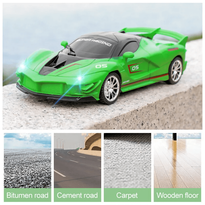 RC raceauto met afstandsbediening voor kinderen