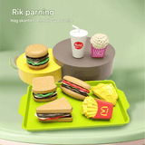 Hamburgart bord in miniatuur
