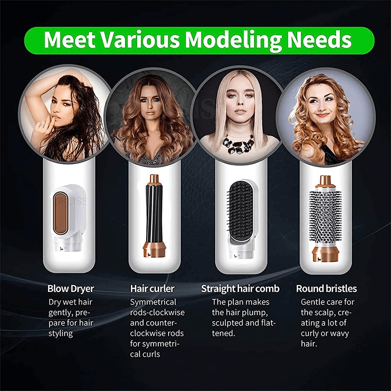 Professionele 5 in 1 Haarstyler