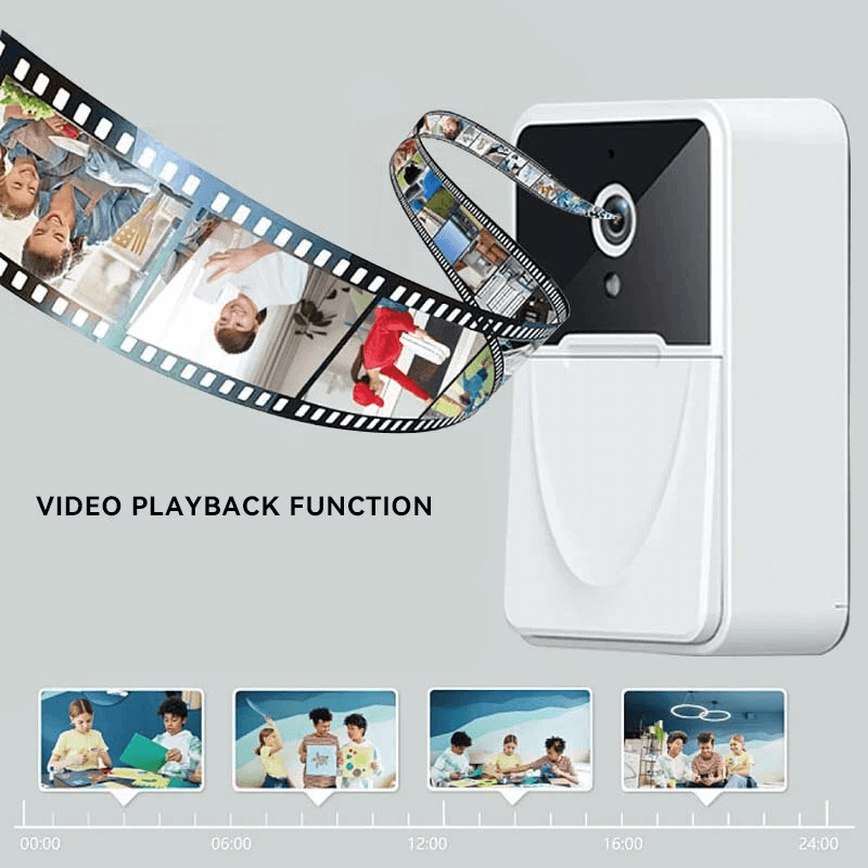 Slimme draadloze deurbel met camera - WiFi video deurbel