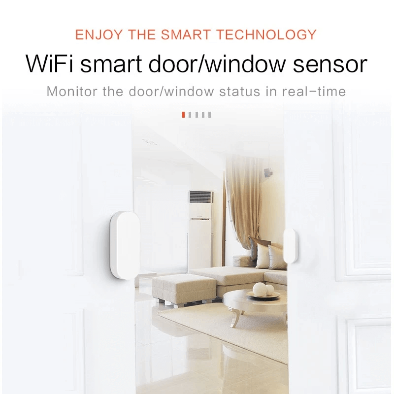 Slimme deursensor met WiFi en Bluetooth