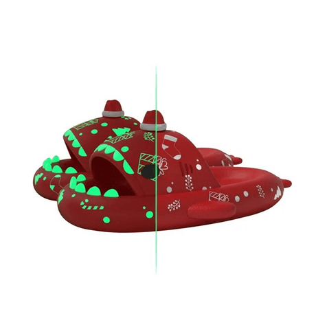 Comfortabele lichtgevende EVA Shark Slides