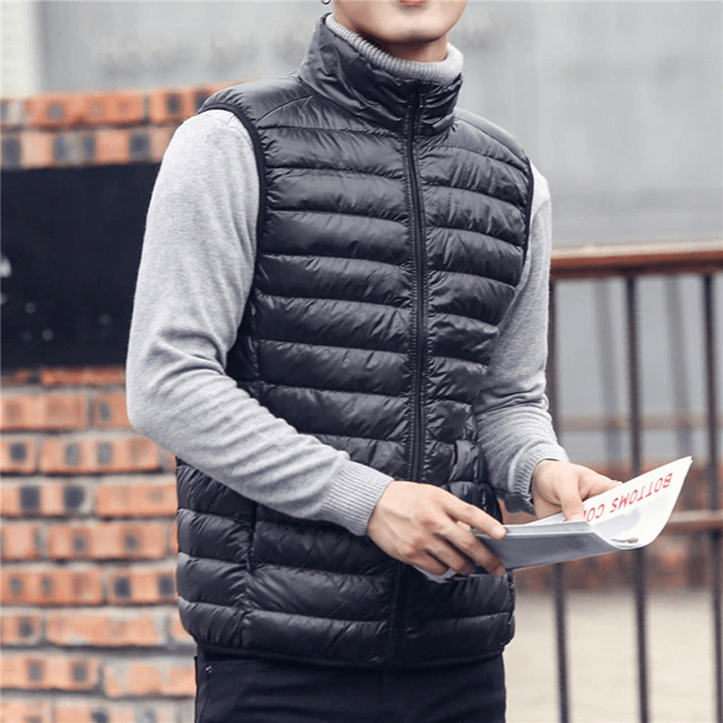 Licht gevoerd vest Unisex