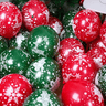 Vrolijk kerstfeest ballonnen in meerdere kleuren - Latex Ballonnen Feestballonnen