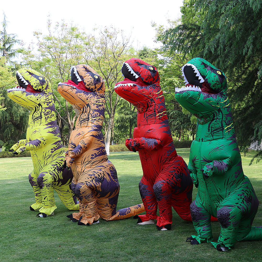 Opblaasbare T-Rex dinosaurus