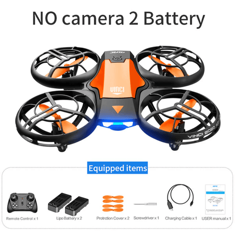Mini RC Drone - 480P Camera WiFi FPV, Hoogte Vasthouden en Opvouwbaar Ontwerp