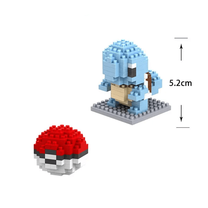 Poke Character Nanoblocks Anime Bouwstenen