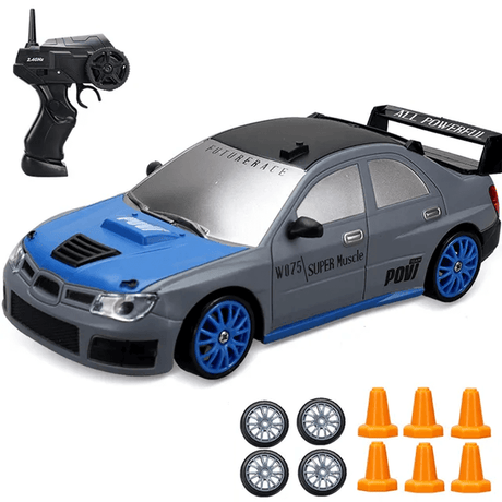 1:24 RC Drift Auto met Vierwielaandrijving - 15km/h Hoge Snelheid en Dynamisch Racen