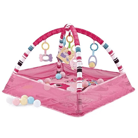 Multifunctionele babymat met hek