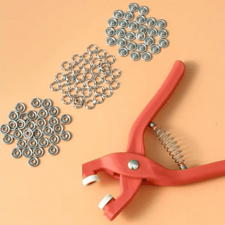 Doe-het-zelf-gereedschap voor metalen drukknoppen