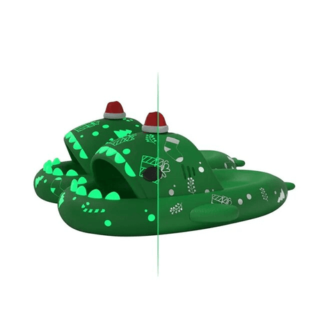 Comfortabele lichtgevende EVA Shark Slides