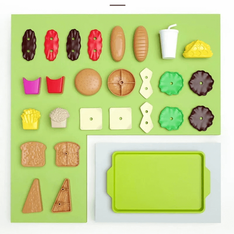 Hamburgart bord in miniatuur