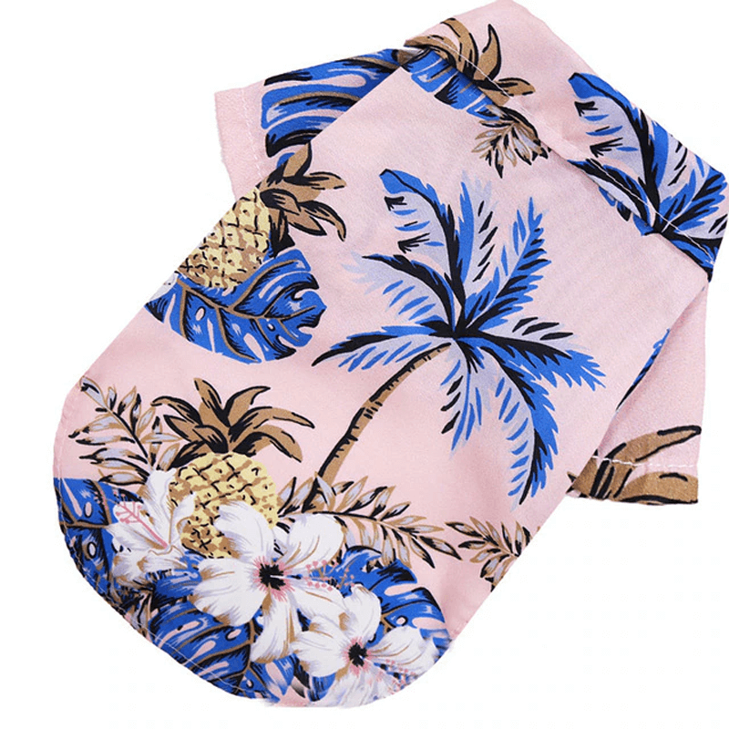 Hawaiiaans strandshirt voor huisdieren