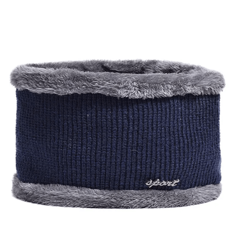 Winter gebreide muts