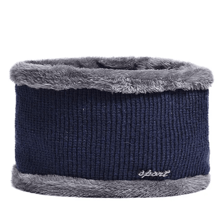Winter gebreide muts