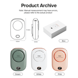 Draagbare, hangende minihalsventilator 2000mAh