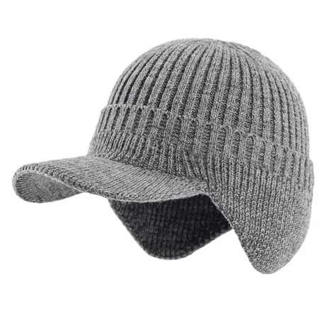 Winter gebreide muts