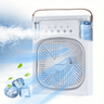 Draagbare tafelventilator airconditioner met waterkoeling