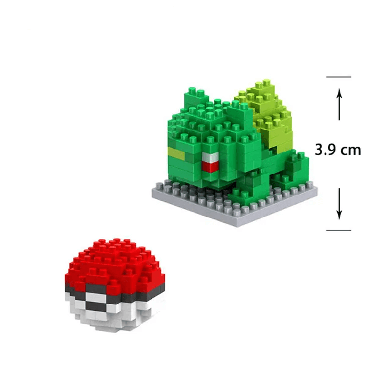 Poke Character Nanoblocks Anime Bouwstenen