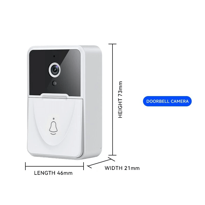Slimme draadloze deurbel met camera - WiFi video deurbel