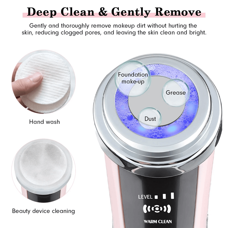 Multifunctionele Gezichtsverzorging Massager Anti Veroudering