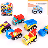 Set kleine technische auto's