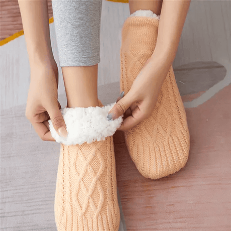 Traagschuim pantoffels voor de winter