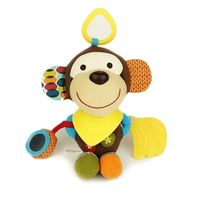 Pluche poppenhanger voor baby's