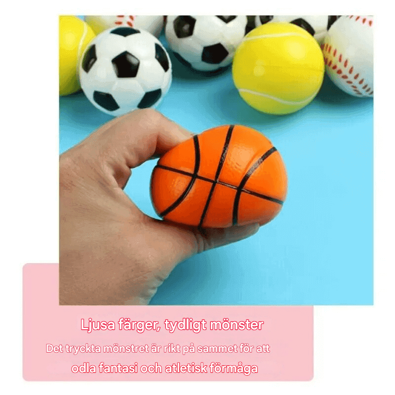 Zachte, comfortabele stressballen