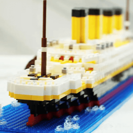3D scheepsbouwstenen
