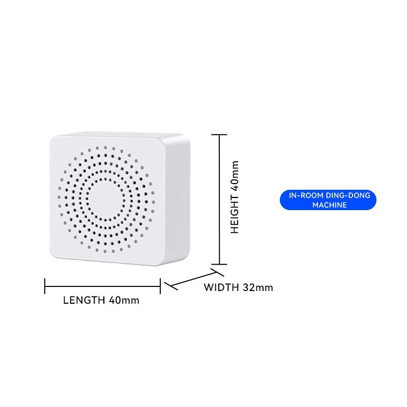Slimme draadloze deurbel met camera - WiFi video deurbel