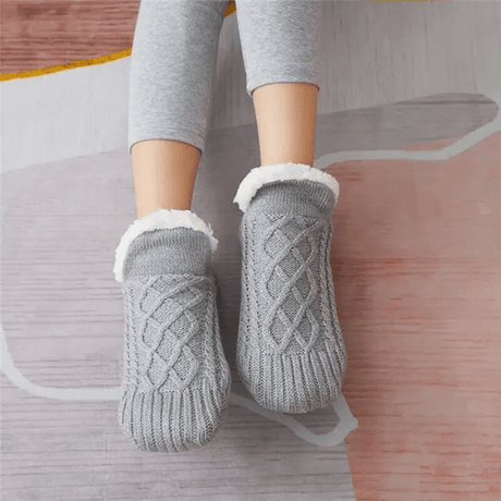 Traagschuim pantoffels voor de winter