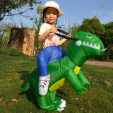 Opblaasbaar dinosauruskostuum voor kinderen en volwassenen