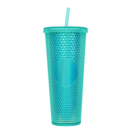 Herbruikbare mok met rietje 710ml