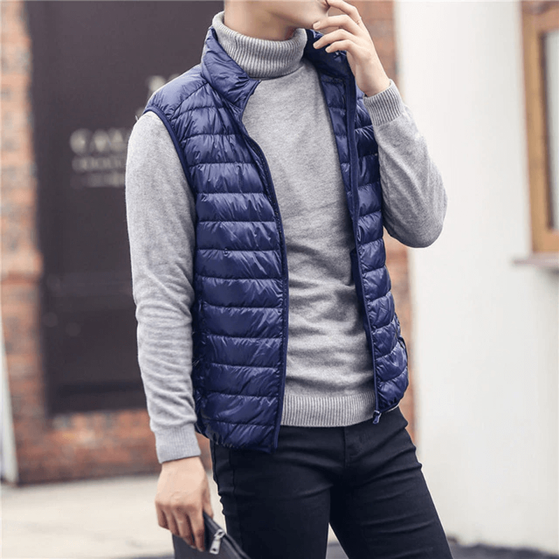 Licht gevoerd vest Unisex