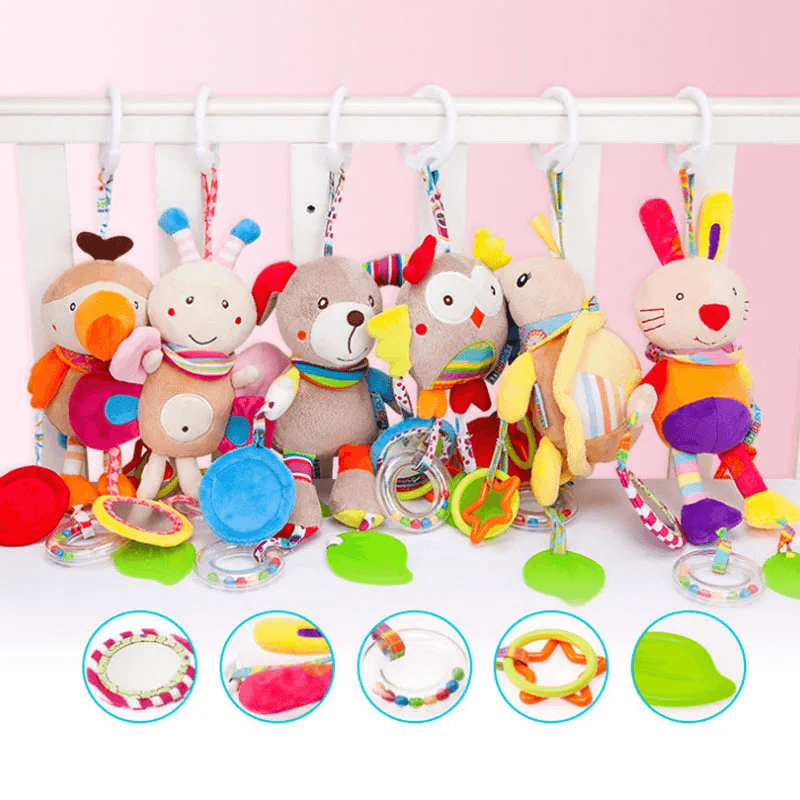 Hangende babyknuffel