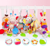Hangende babyknuffel